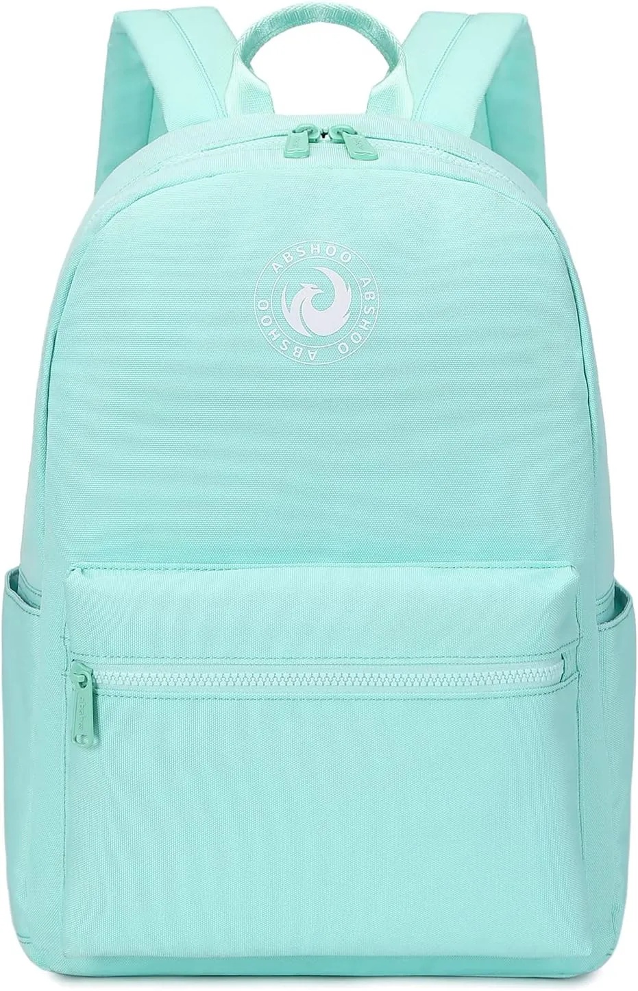 Abshoo Lightweight Backpack for School Classic Basic Water Resistant Casual Daypack Plain Bookbag (Teal Bule)
