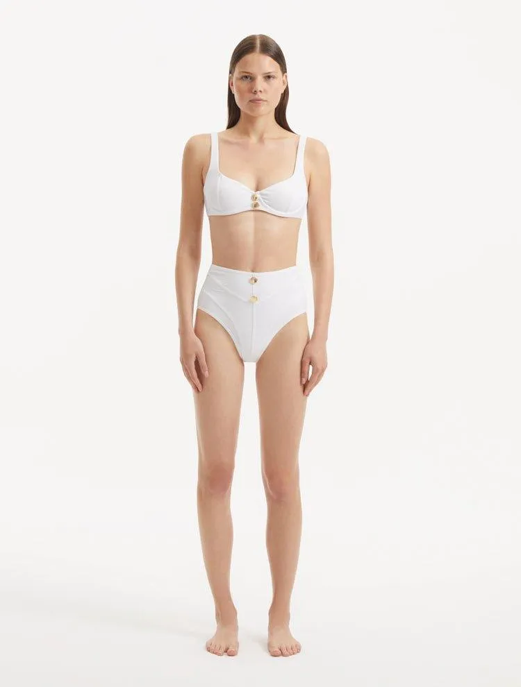 Adva White Bikini Set