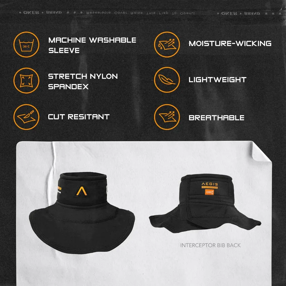 Aegis Interceptor Bib Neck Guard