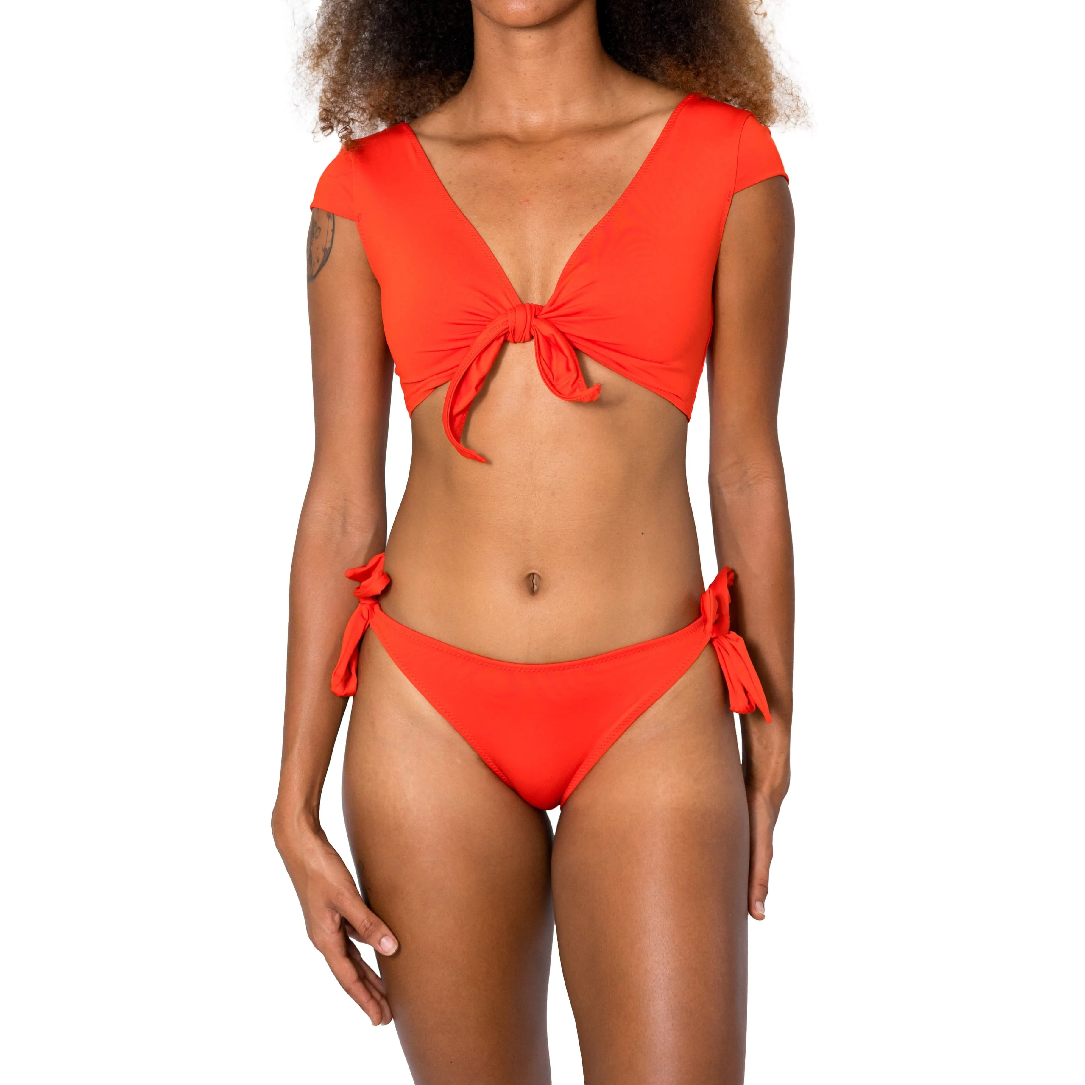 Aima Dora | Wrap Crop Top