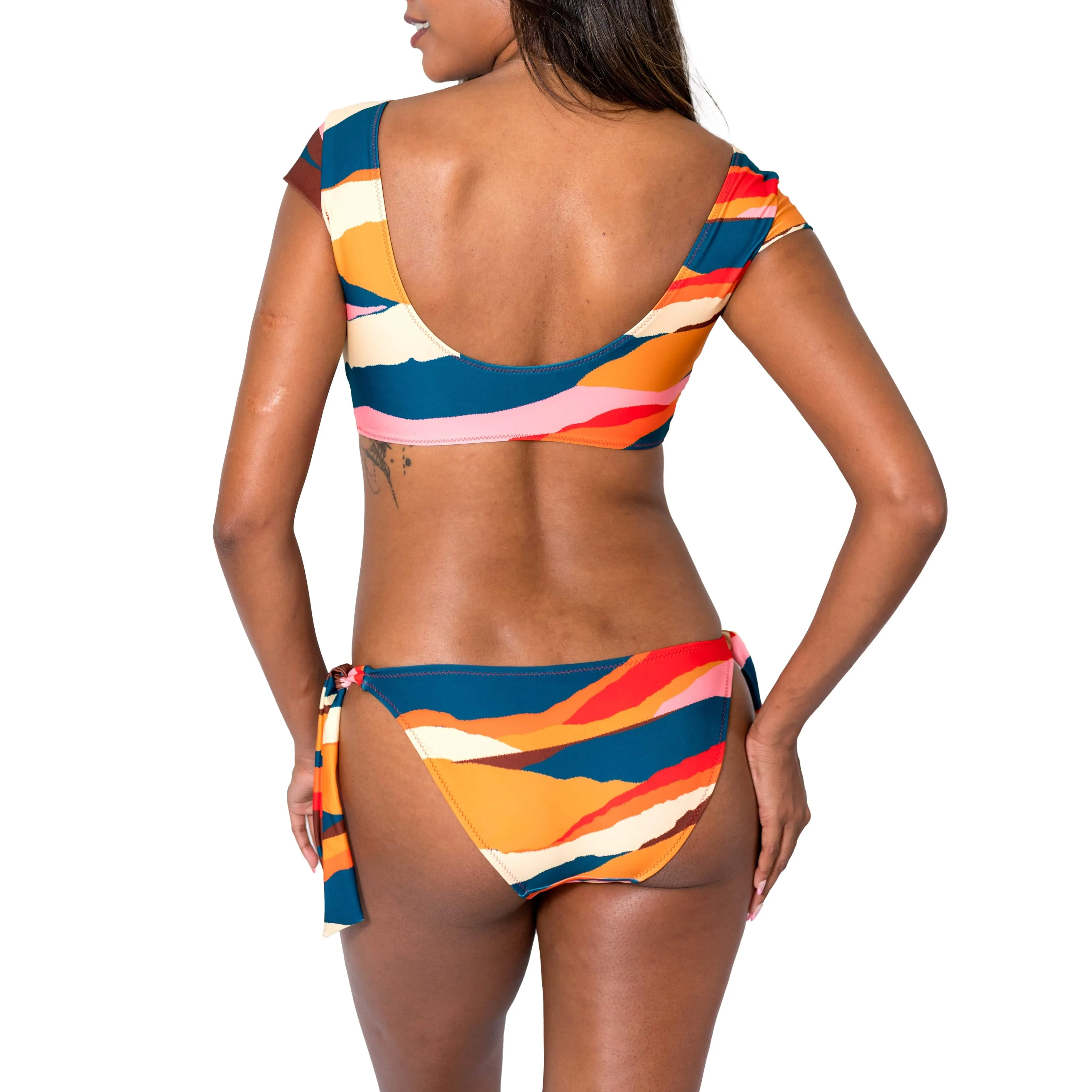 Aima Dora | Wrap Crop Top