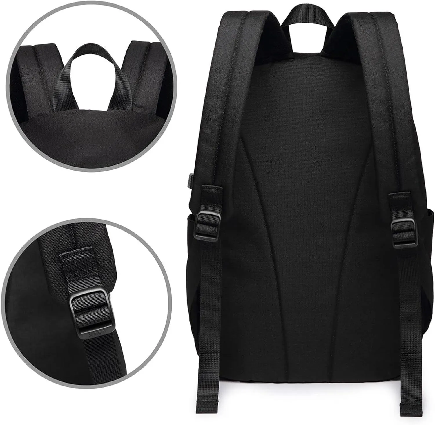 Airplane Travel Laptop Backpack - Durable Business Laptops Backpack with USB Charging Port