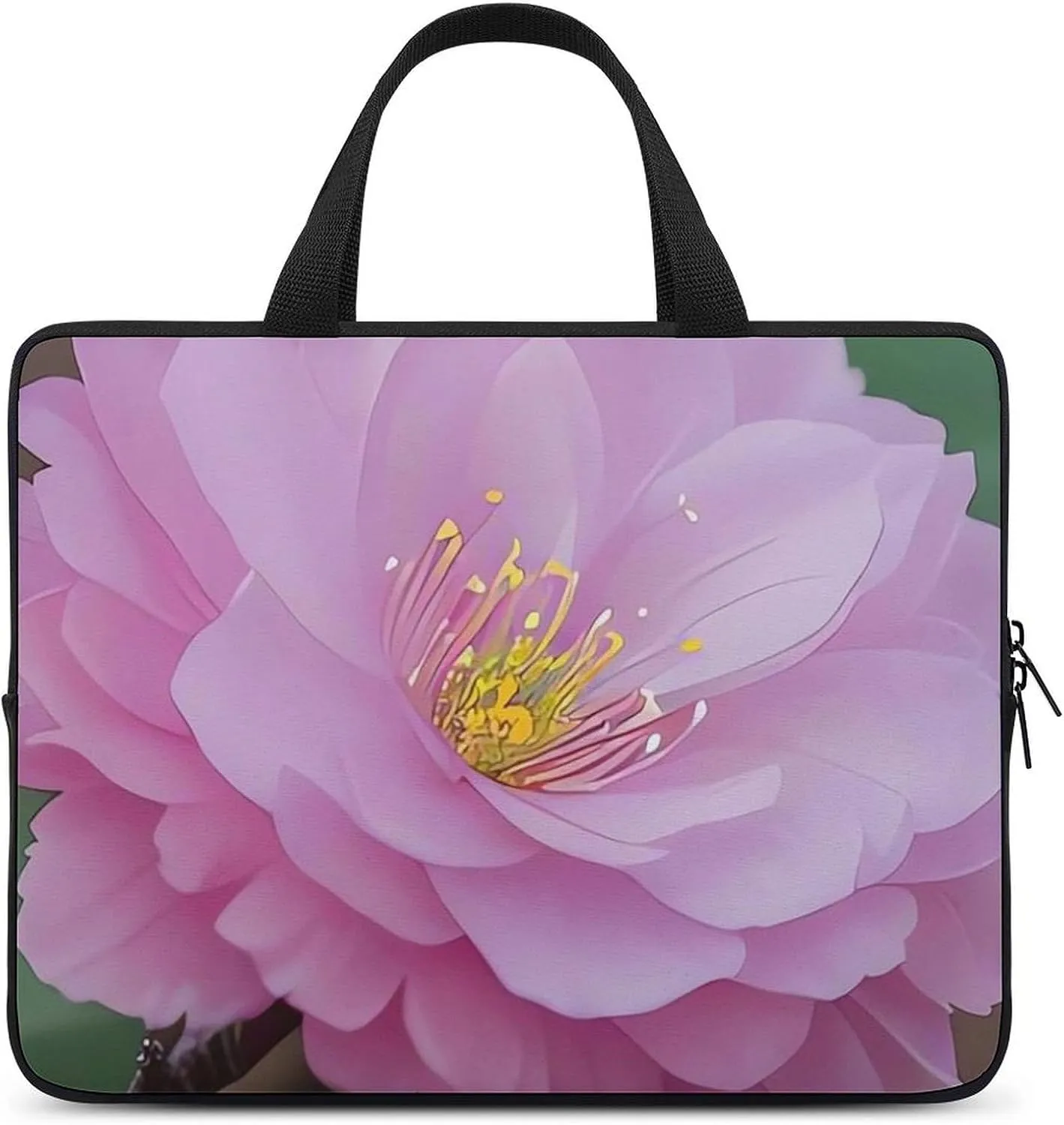 Almond Blossom Laptop Bag Durable Laptop Sleeve Water-Resistant Notebook Bag for Computer Or Tablet
