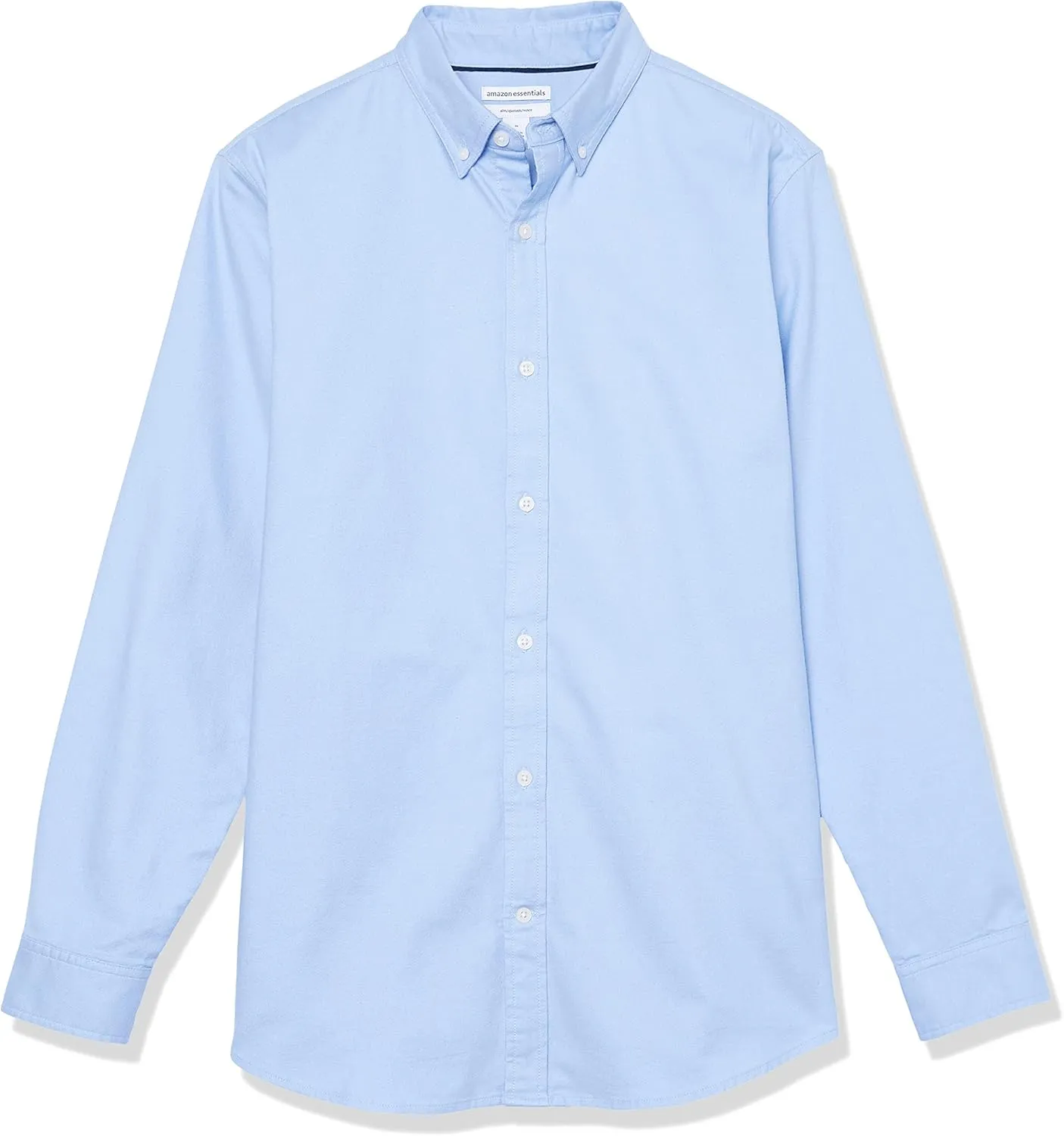 Amazon Essentials Men's Oxford Shirt, Slim-Fit Stretch, Long-Sleeve, Button Up