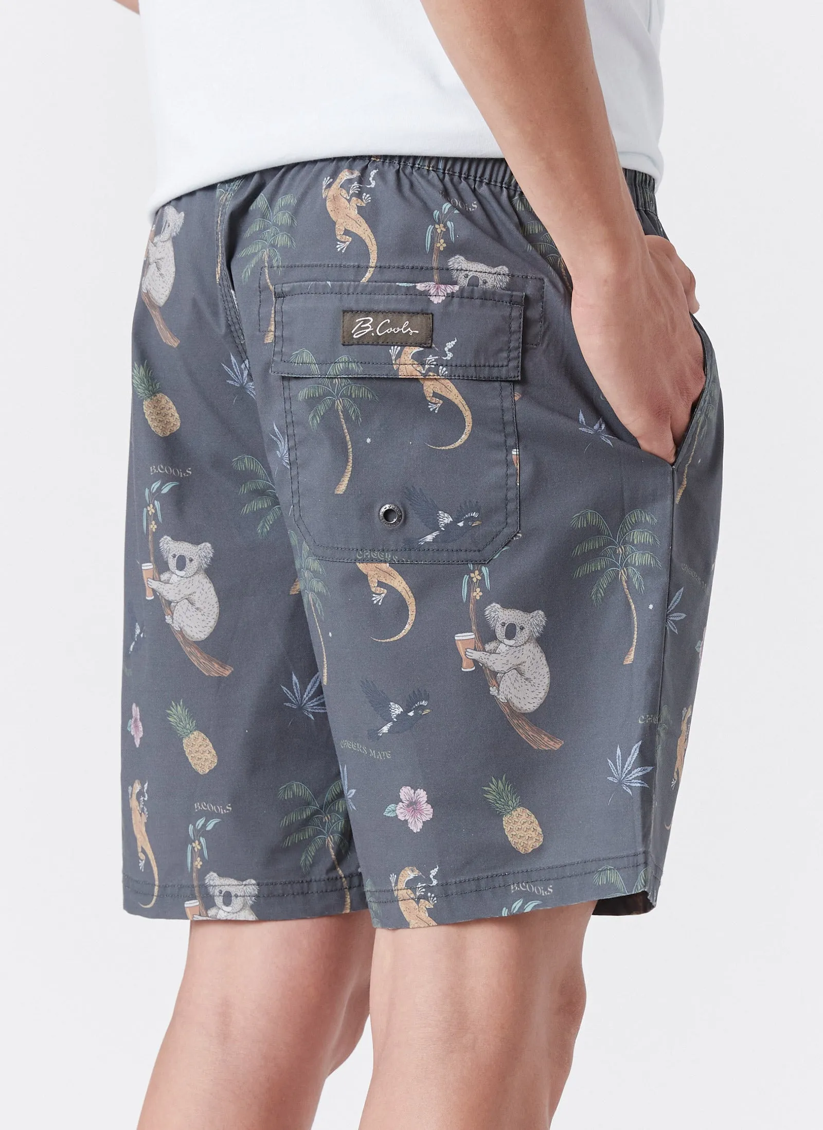 Amphibious Swim Short Native Black