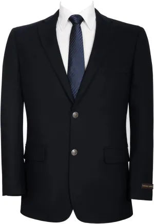 AMY ZHU Men's Wool Blend Blazer Classic Fit Tweed Sport Coat Modern Winter Suit Jacket