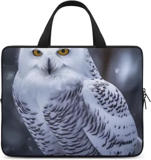 Arctic Owl Laptop Bag Durable Laptop Sleeve Water-Resistant Notebook Bag for Computer Or Tablet