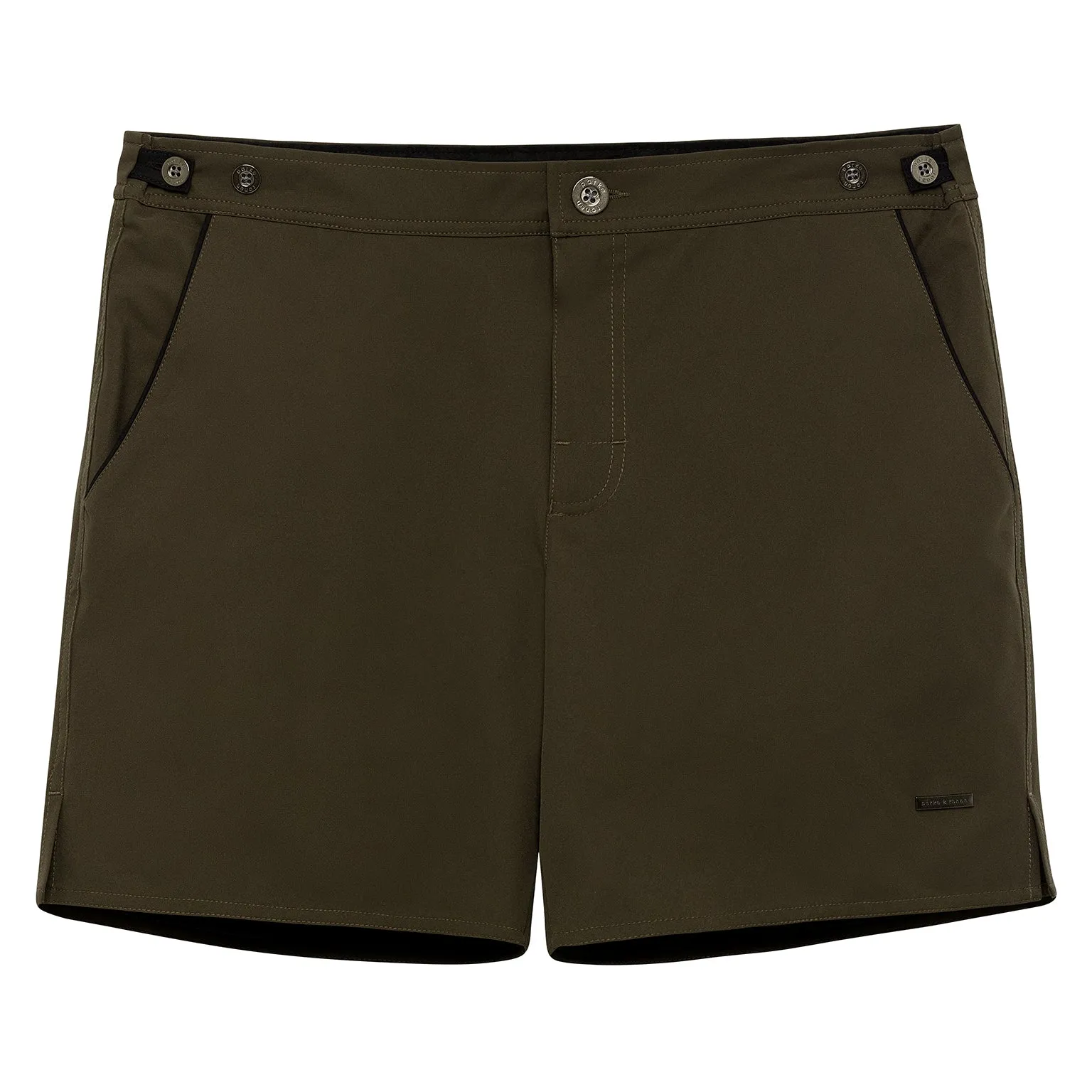 Army Green 6" Catalonia Solid Stretch
