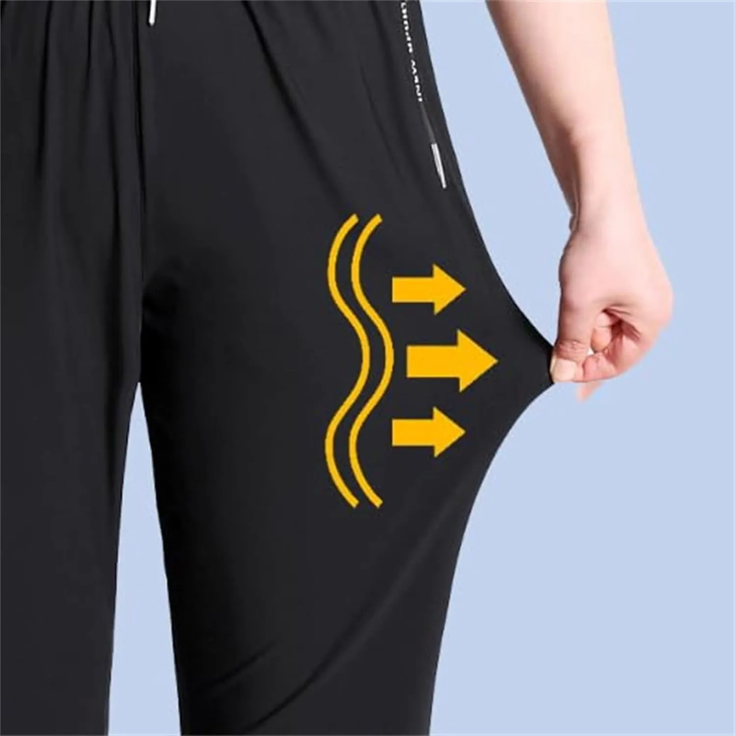 Beeswan Pants for Women Men Palcomfy Stretch Quick Dry Pants Drawstring Breathable Trousers Slim Fit Comfy Trousers