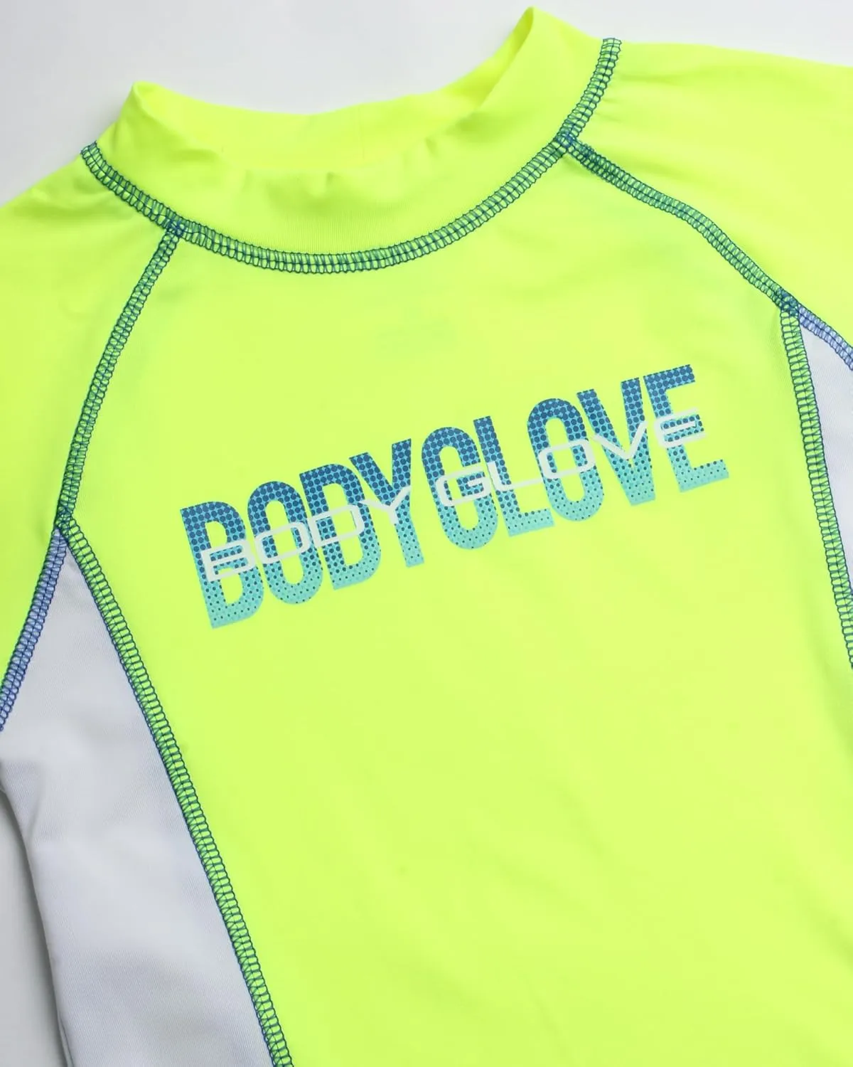Body Glove Boys' Rash Guard Swim Set - 2 Piece UPF 50  Swim Shirt and Bathing Suit Trunk for Boys (4-12)
