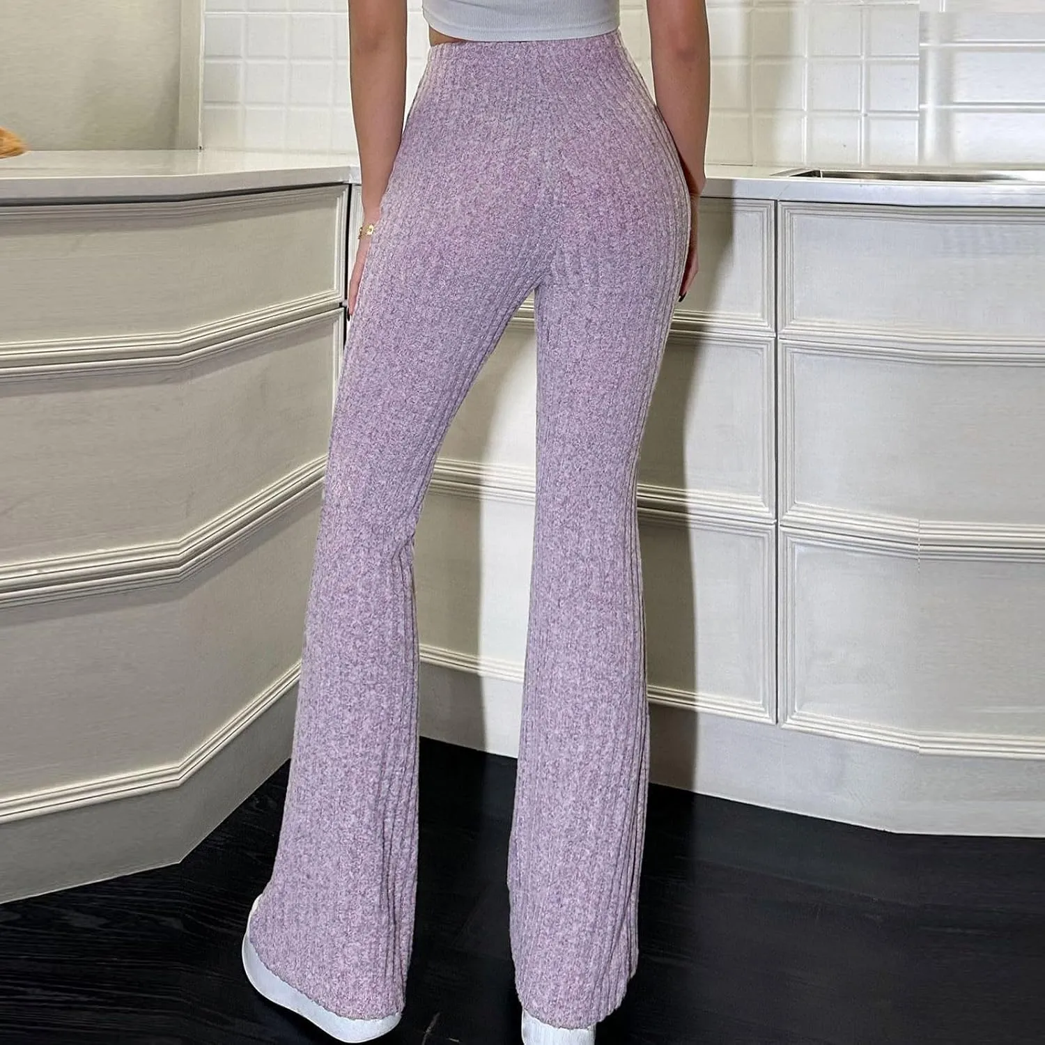 Bodycon Stocking for Women Summer Fall Sport Gym Yoga High Cut Flared Wide Leg Pants Leggings Stocking Women 2025