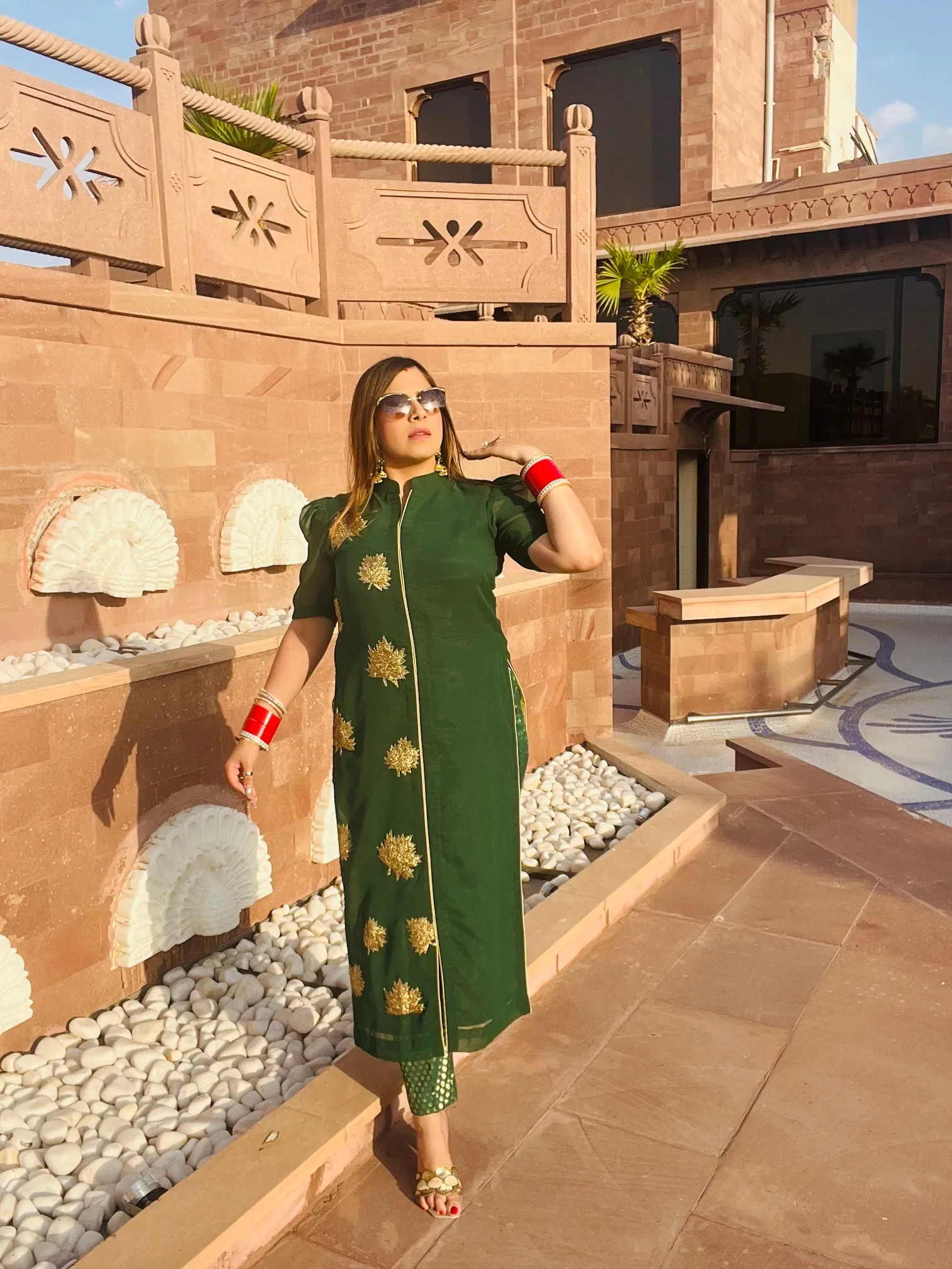 Bottle Green Suit