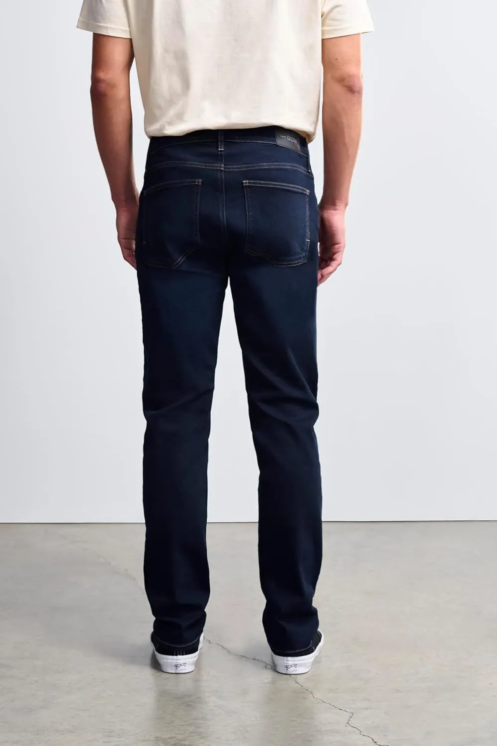 Bridge Men's Regular Rise Straight Leg Jeans