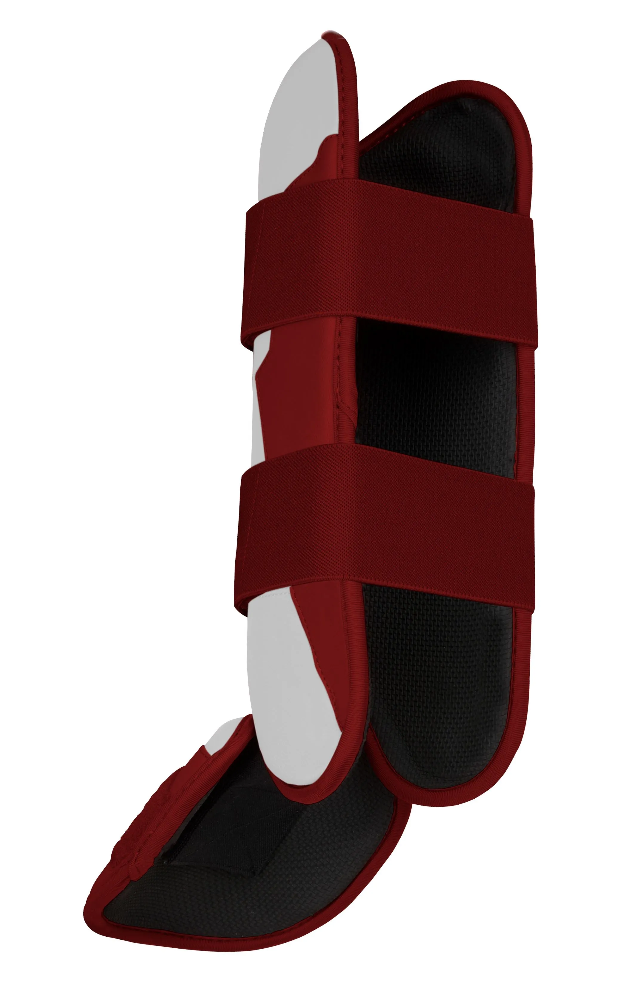 BRUCE BOLT Chrome Series Leg Guard - MAROON