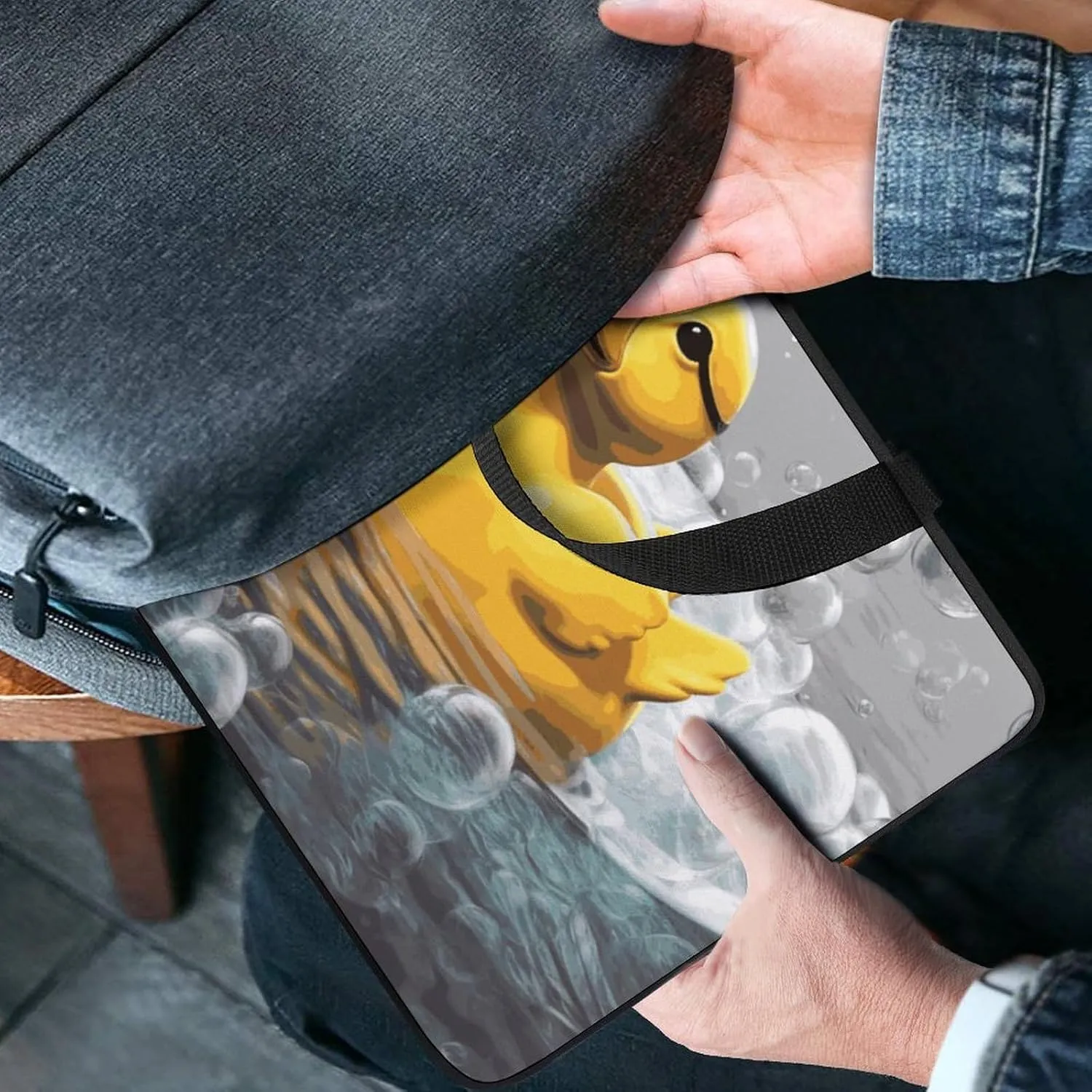 Bubble Duck Laptop Bag Durable Laptop Sleeve Water-Resistant Notebook Bag for Computer Or Tablet