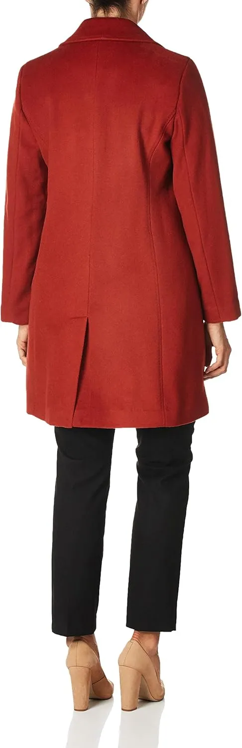 Calvin Klein Women's Classic Cashmere Wool Blend Coat