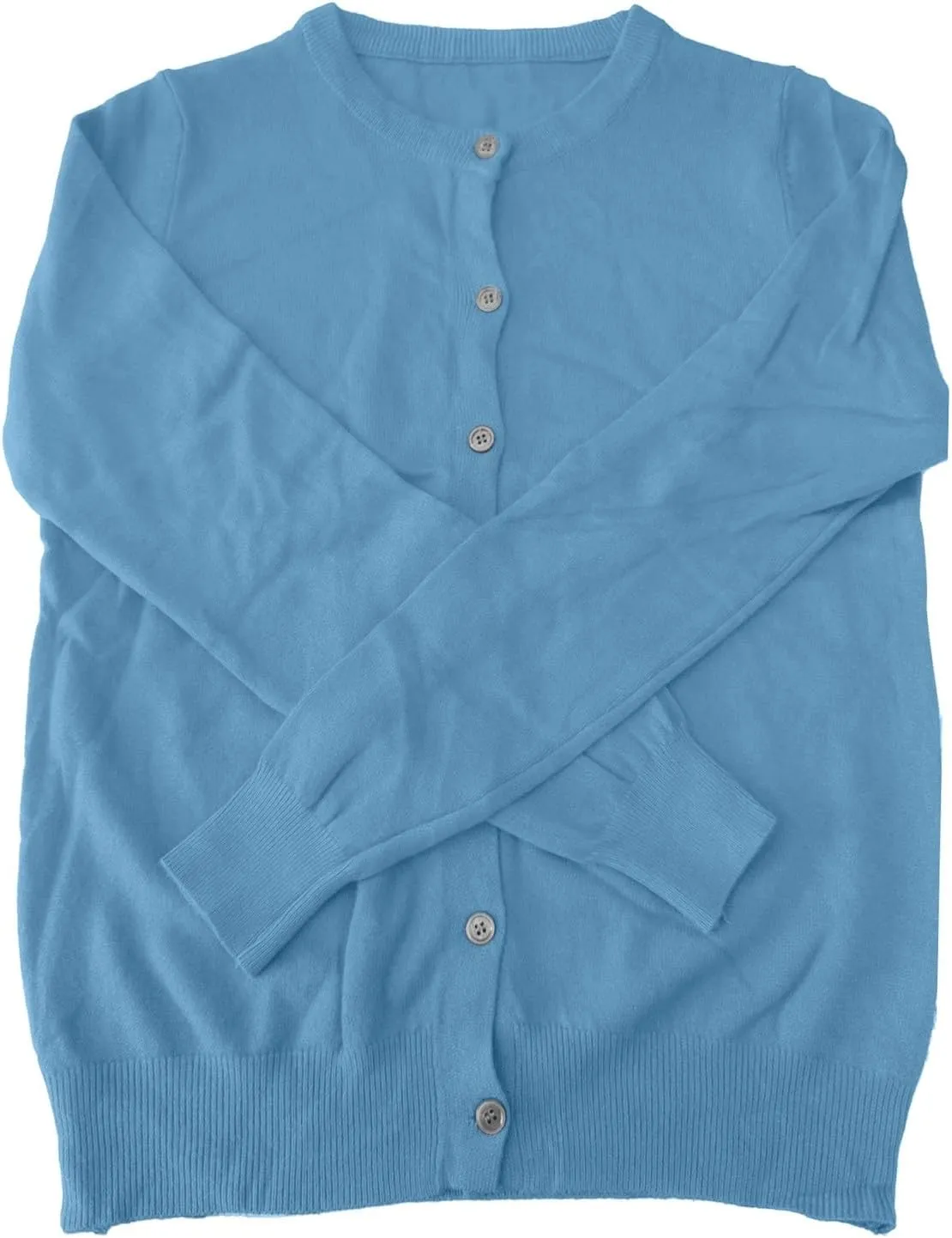 Cardigan Sweaters for Women Casual Long Sleeve Open Front Button Down Knit Outwear Soft Comfy Fashion Clothes