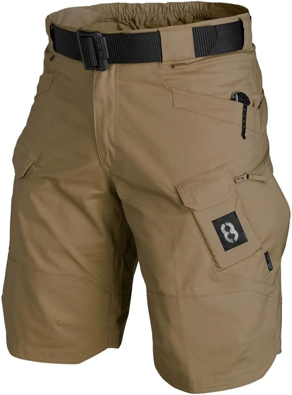 Cargo Shorts for Men Big and Tall Multi Pockets Trunks Golf Twill Elastic Camping Capri Summer Fishing Short