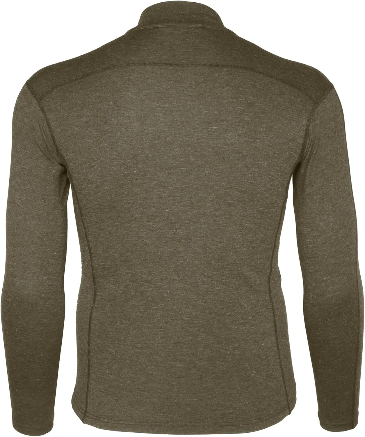 Carhartt Men's Force Midweight Synthetic-Wool Blend Base Layer Quarter-Zip Pocket Top