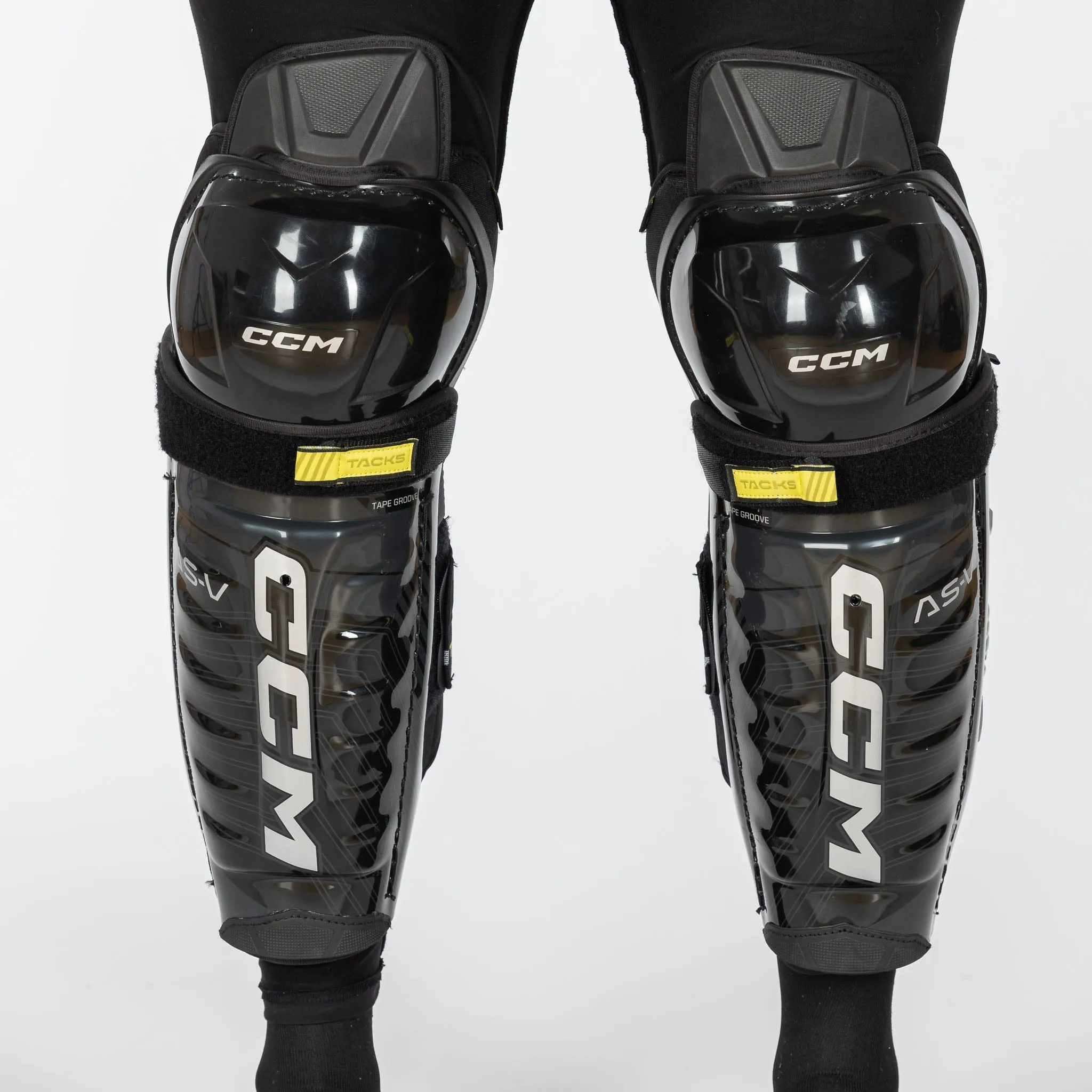 CCM Tacks AS-V Senior Hockey Shin Guards