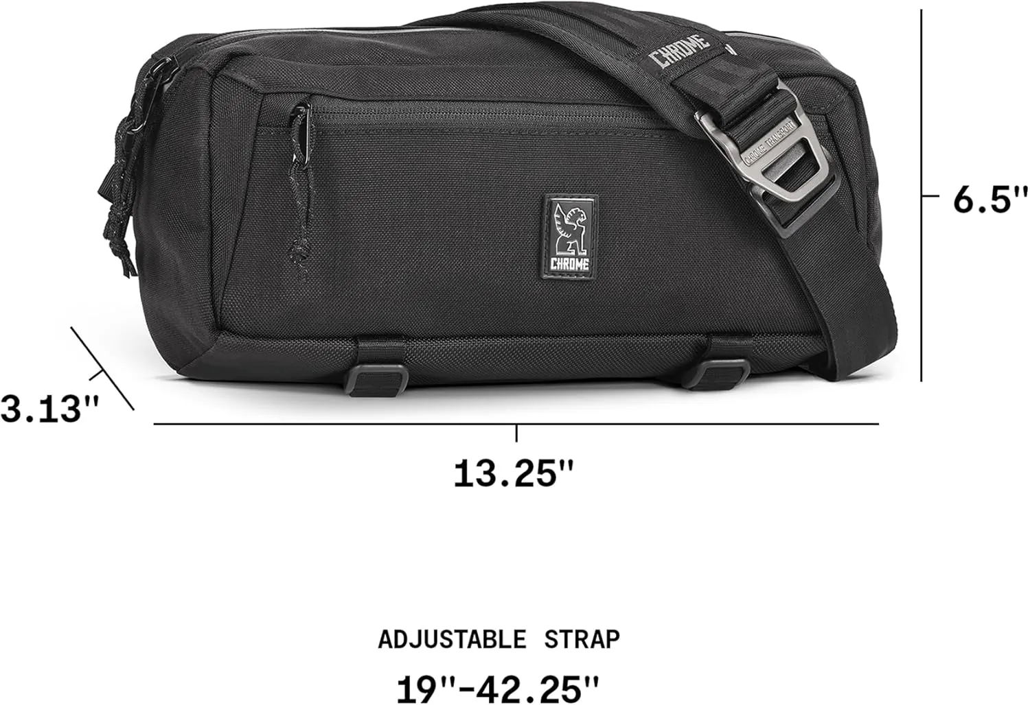 Chrome Industries Mini Kadet Sling Bag  Messenger Crossbody Bag for Women and Men, Water Resistant