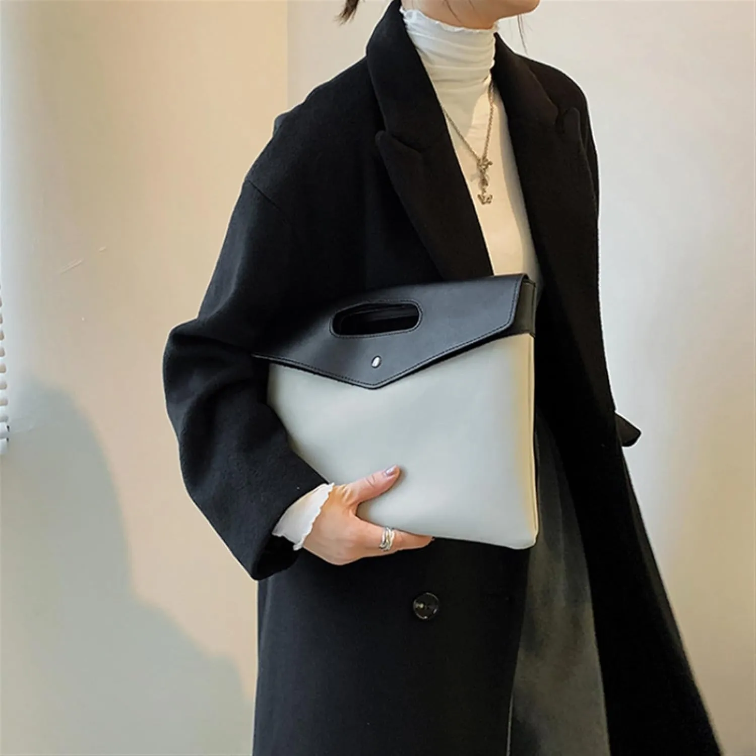 City Lightweight Wear-resistant Water-resistant with official documents Tablet PC Ladies Handbag Shoulder Bag