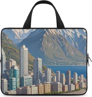 Coastal Cities Laptop Bag Durable Laptop Sleeve Water-Resistant Notebook Bag for Computer Or Tablet