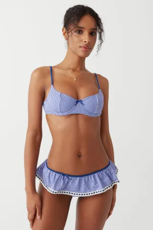 Cola Top Underwire Sailor Gingham