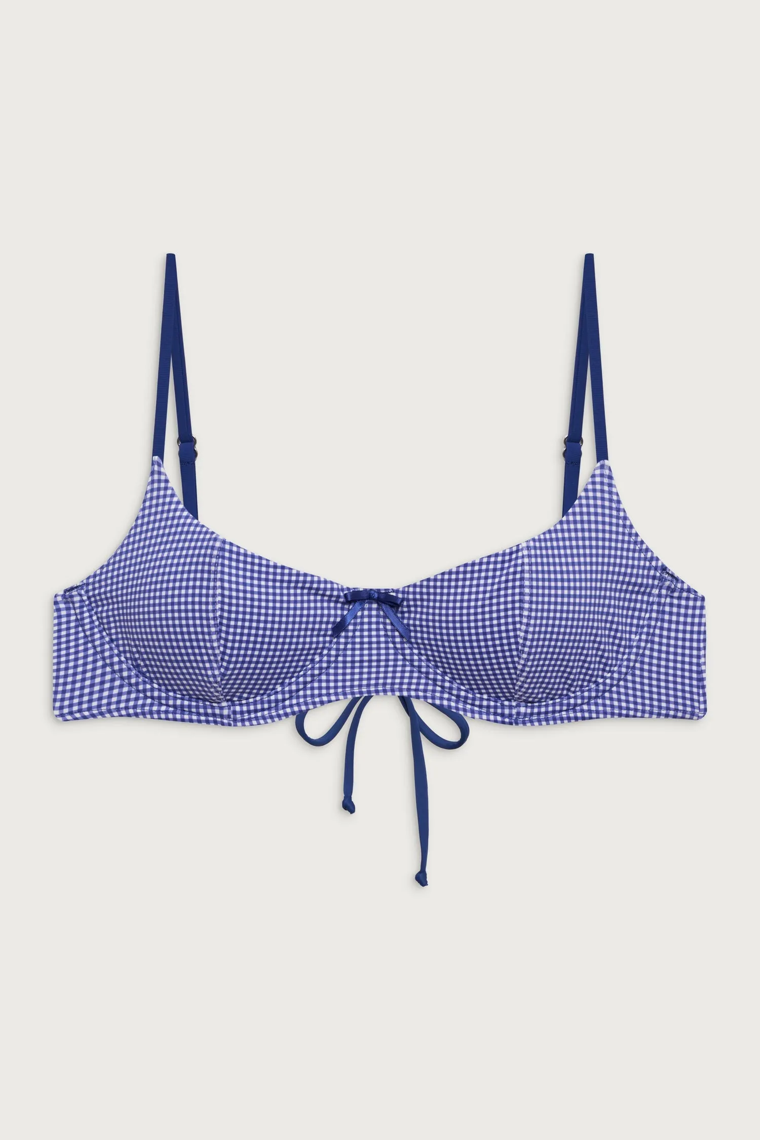 Cola Top Underwire Sailor Gingham