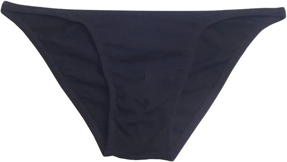 COMLIFE Mens Cotton String Briefs Underwear U Convex Pouch Bikinis