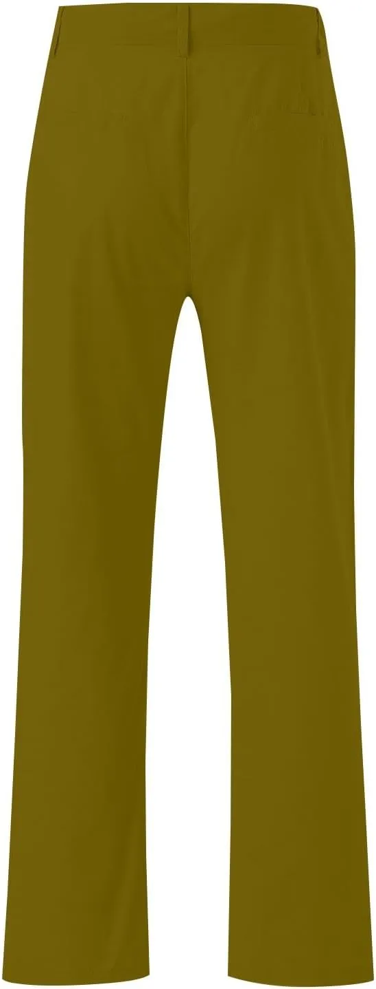 Cotton Linen Pants for Men 2025 Straight Legs Summer Beach Trousers Casual Baggy Loose Fit Yoga Pants with Pocket
