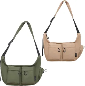 Dallaswind Large Capacity Messenger Canvas Bag, Vintage Water-Resistant Large Crossbody Shoulder Purse,Multi-Pockets