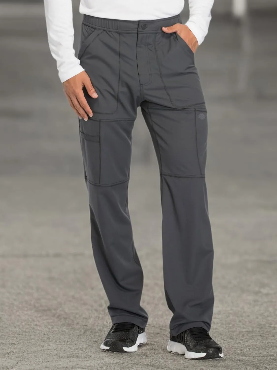 Dickies Dynamix Scrub Pants for Men with Zip Fly, Athletic-Inspired with Four-Way Stretch and Moisture Wicking DK110
