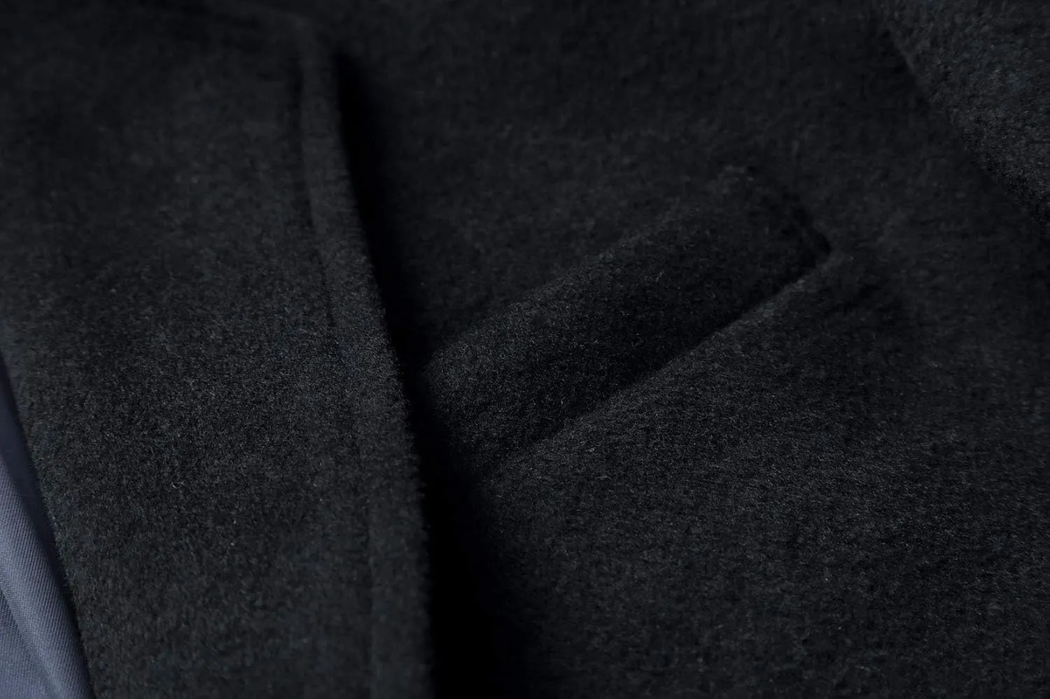 ebossy Men's Wool Blend Full Length Overcoat Single Breasted Long Coat with Flap Pocket