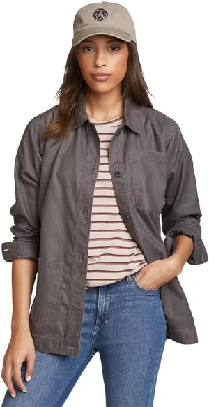 Eddie Bauer Women's EB Hemplify Utility Shirt Jacket