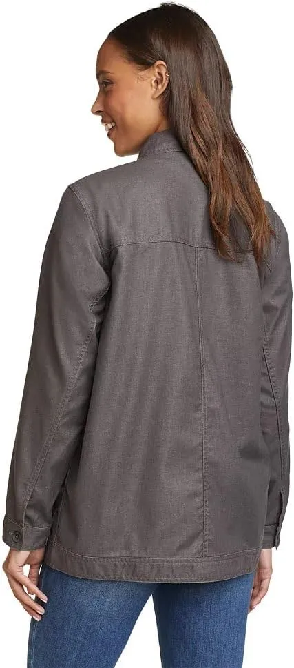 Eddie Bauer Women's EB Hemplify Utility Shirt Jacket