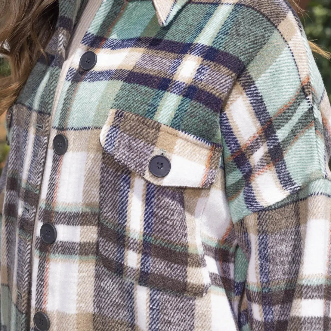 Fall Peacoat Womens Coat Classic Flannel Plaid Long Jackets Wool Blend Lapel Collar Trench Coat Single-Breasted Pea Coat