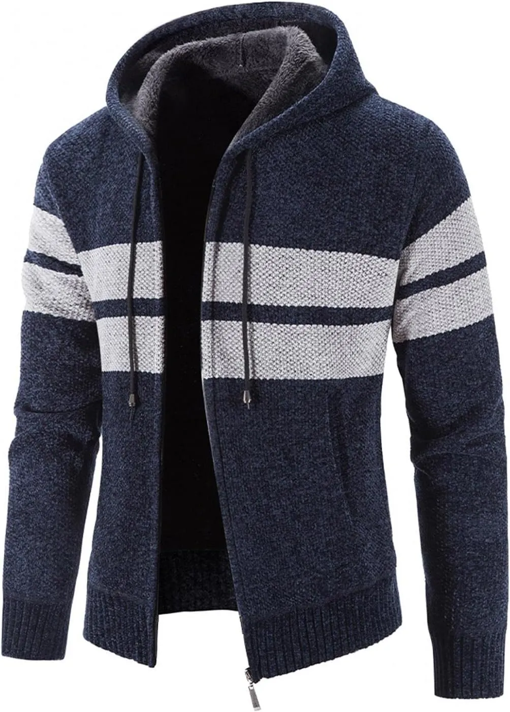 Flannel Jackets for Men,Men's Warm Sherpa Lined Fleece Plaid Flannel Shirt Jacket Coat Sweatshirts Sweaters Hoodies Tops