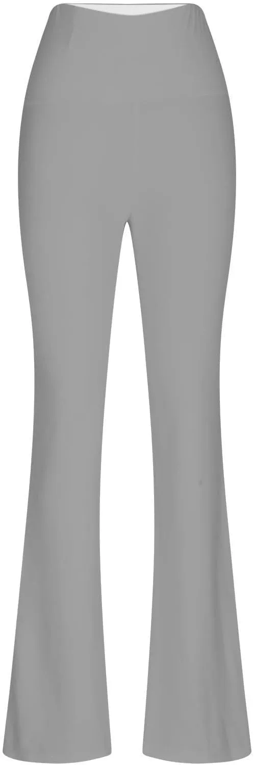 Flared Yoga Pants Women Flare Sweatpants Elastic High Waisted Bootcut Bell Bottoms Stretch Slim Fit Leggings