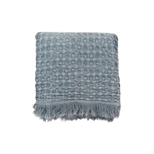 Fouta Waffle | Blue 80x180cm