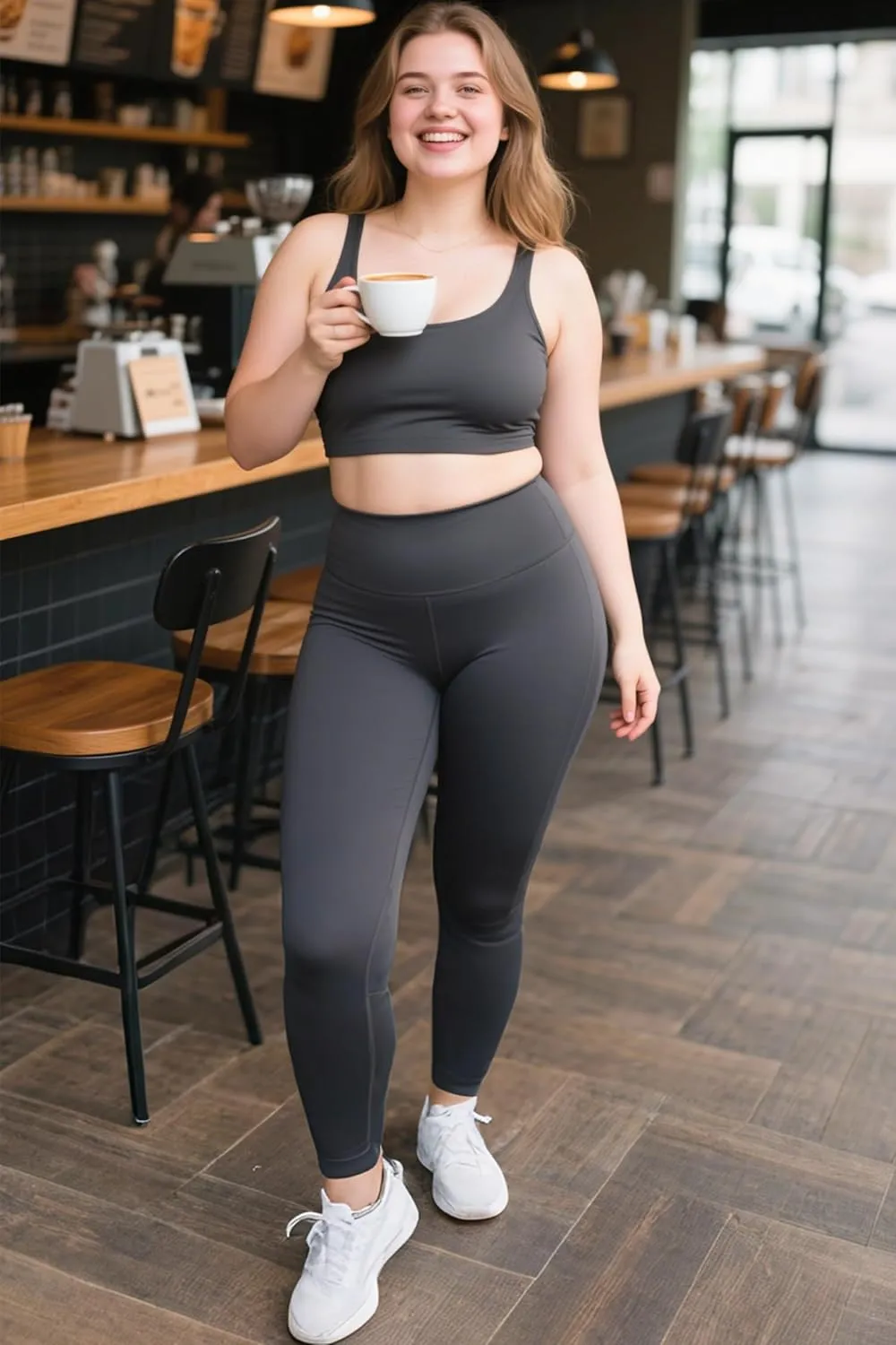 FULLSOFT 3 Pack Leggings for Women High Waisted Soft Black Yoga Pants for Workout Athletic Running Reg & Plus Size