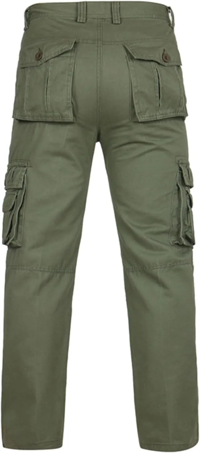 FZVYD Mens Dress Pants Stretch Mens Joggers Cargo Pants Fashion Casual Sweatpants Work Pants Drawstring Loose Trousers