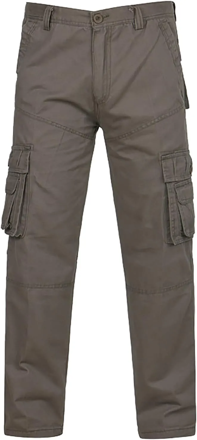 FZVYD Mens Dress Pants Stretch Mens Joggers Cargo Pants Fashion Casual Sweatpants Work Pants Drawstring Loose Trousers