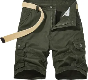 FZVYD Orange Pants Men Mens Casual Elastic Drawstring Cargo Pants Lightweight Relaxed Fit Cotton Workout Sweatpants 2023