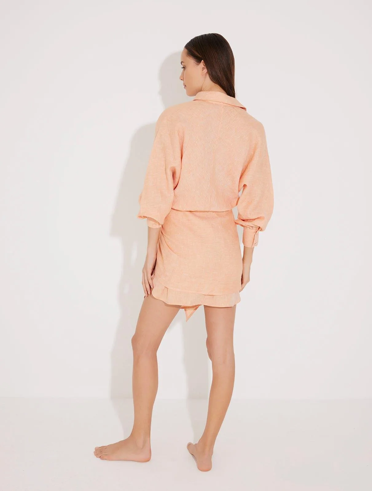 Guadalupe Orange Dress