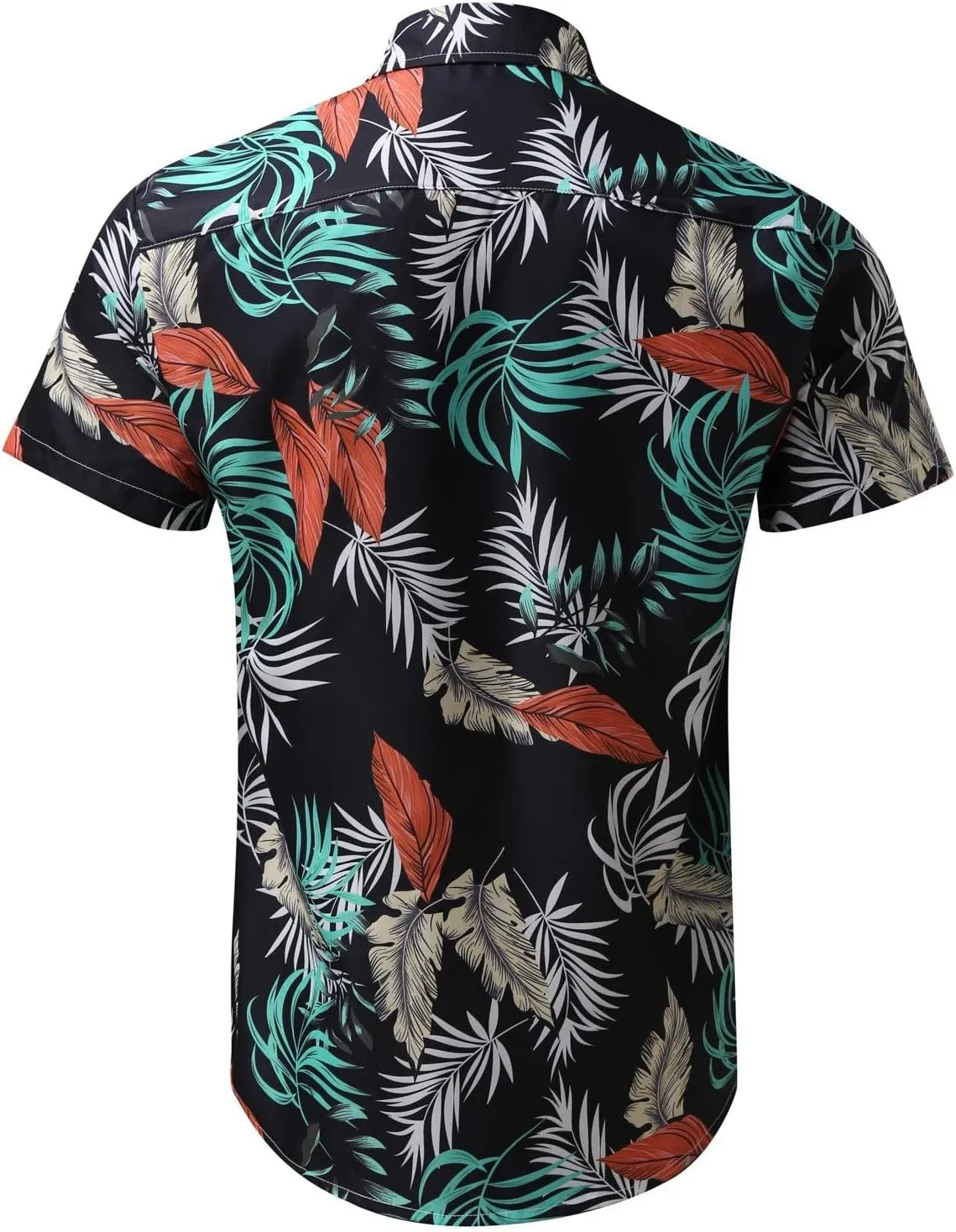 Hawaiian Shirt for Men Beach Tops Mens Shirts 2023 Casual Summer Short Sleeve Button Down Dress Shirts