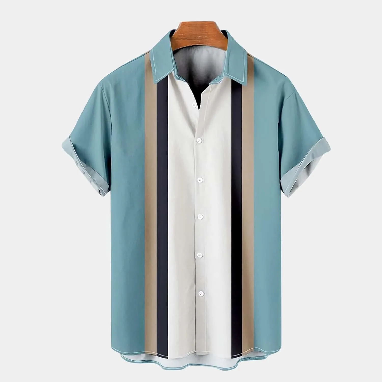 Hawaiian Shirt for Men Button Down Beach Tropical Shirts Summer Aloha Shirts for Holiday Men's Hawaiian Shirts Aloha