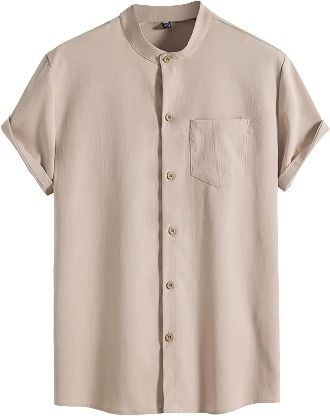 Hawaiian Shirt for Men Mens Button Down Casual Soft Cotton Linen Shirts Big and Tall Short Sleeve Tops