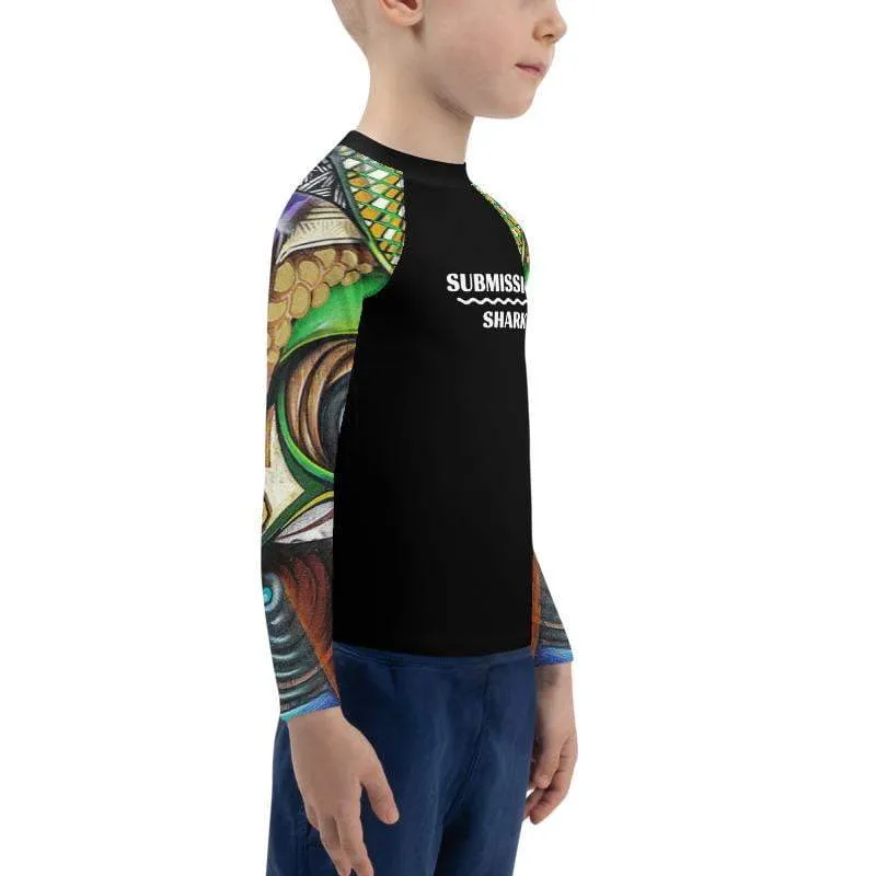 Hidden Eyes ~ Kids Rash Guard