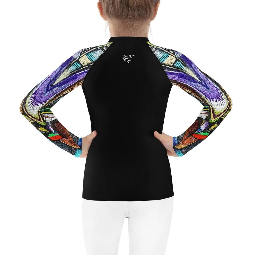 Hidden Eyes ~ Kids Rash Guard